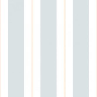   ICH Noa 7008-1 STRIPES MINT/BEIGE Gyerekszoba csíkos fehér szürkésmenta bézs tapéta