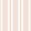 ICH Noa 7008-3 STRIPES PINK/ORANGE Gyerekszoba csíkos fehér rózsaszín narancs tapéta