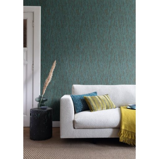 Rasch Kalahari 704235 Natur kéregstruktúra törtfehér türkiz kék árnyalatok vörösesbarna tapéta