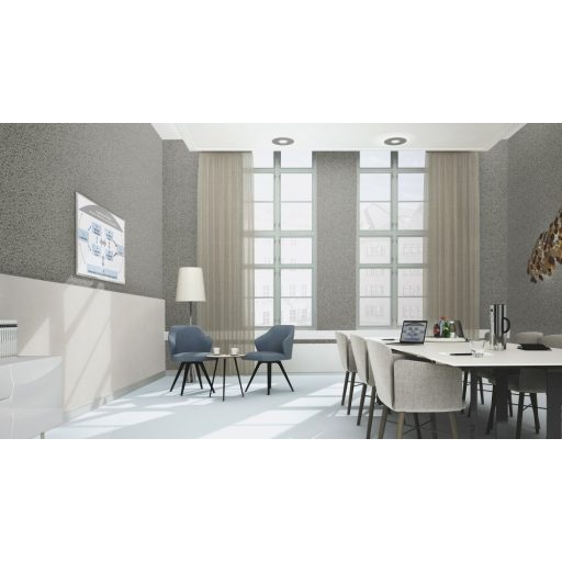 Rasch Kalahari 704358 Etno grafikus afrikai motívum antracit szürke ezüst finoman fénylő mintafelület tapéta