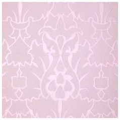   Modern értelmezésű és szinezésű klasszikus velúrhatású díszítőminta rózsaszín tónusok fényes mintarajzolat tapéta