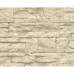   As-Creation Elements/Murano 7071-30 Natur kőmintázat krém bézs világosbarna tapéta