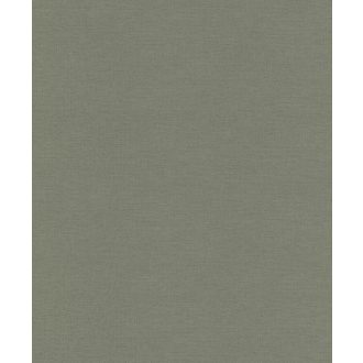   Minimalista elegancia - természetes és kifinomult textilhatású lenvászon minta lágy zöld/szürkészöld tónus tapéta