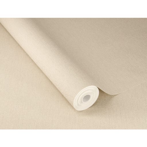 Minimalista elegancia - természetes és kifinomult textilhatású lenvászon minta meleg bézs/tejeskávé tónus tapéta