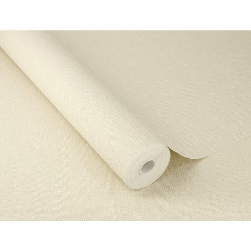 Minimalista elegancia - természetes és kifinomult textilhatású lenvászon minta krémszín és meleg bézs tónus tapéta