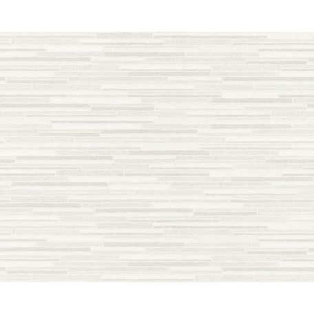 As-Creation Elements/Murano 7097-21 design kőmintázatú fehér szürke  tapéta