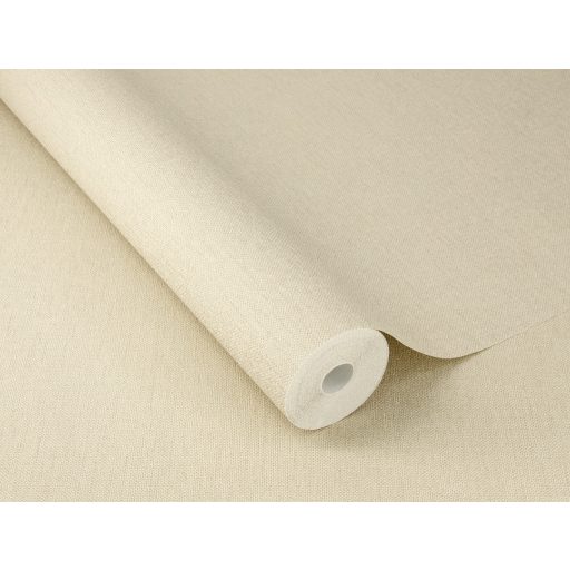 Minimalista elegancia - természetes és kifinomult textilhatású lenvászon minta világos bézs és krémfehér tónus tapéta