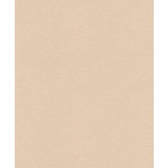   Minimalista elegancia - természetes és kifinomult textilhatású lenvászon minta világosbarna és bézs tónus tapéta