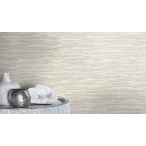 Dinamikus könnyed és légies skandináv grafikus design gyöngyház szürke és ezüstszürke tónus finom csillogás tapéta