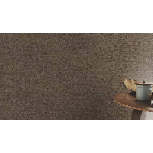 Skandináv és természetes megjelenésű a fa kérgére emlékeztető grafikus minta barna/bronzbarna szürkésbarna és antracit tónus tapéta