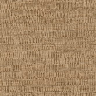   Skandináv és természetes megjelenésű a fa kérgére emlékeztető grafikus minta világos sárgaréz és barna tónus tapéta