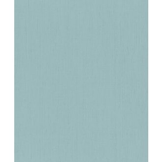   Természetes és otthonos textil struktúrájú minta friss gleccserkék tónus tapéta