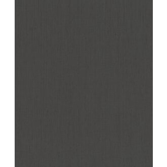   Természetes és otthonos textil struktúrájú minta nemes fekete tónus tapéta