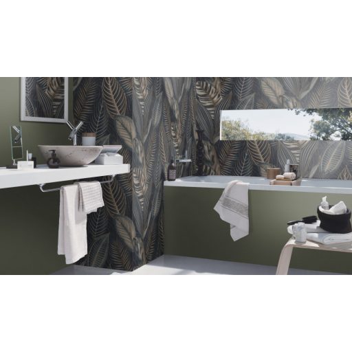 Finom szemcsés - az elefánt bőrére emlékeztető strukturált minta kifinomult zsályazöld tónus tapéta