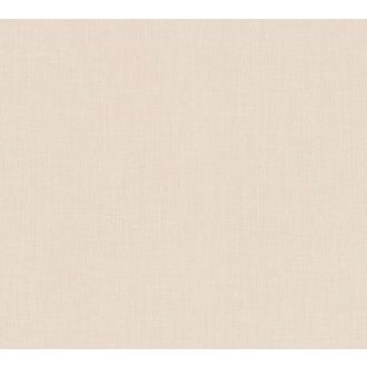   Elegáns visszafogott megjelenésű textilhatású egyszínű minta bézs/krémes bézs tónus tapéta