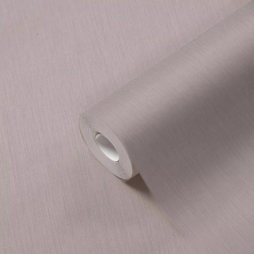 Elegáns visszafogott megjelenésű textilhatású egyszínű minta szürkésbarna tónus tapéta