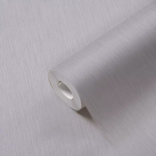 Elegáns visszafogott megjelenésű textilhatású egyszínű minta szürke tónus tapéta