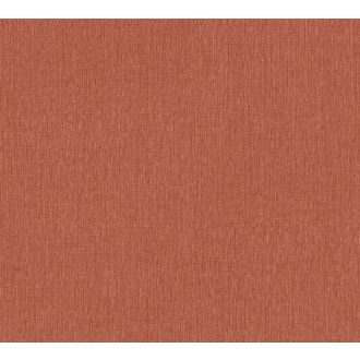   Elegáns függőleges irányban texturált selyemhatású egyszínű minta terrakotta/rozsdavörös tónus tapéta