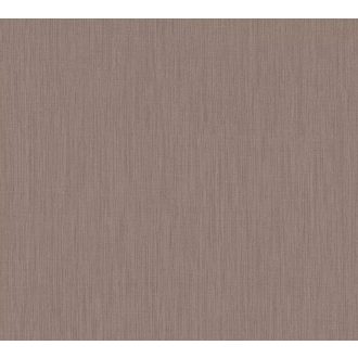   Elegáns függőleges irányban texturált selyemhatású egyszínű minta barna/szürkésbarna tónus tapéta