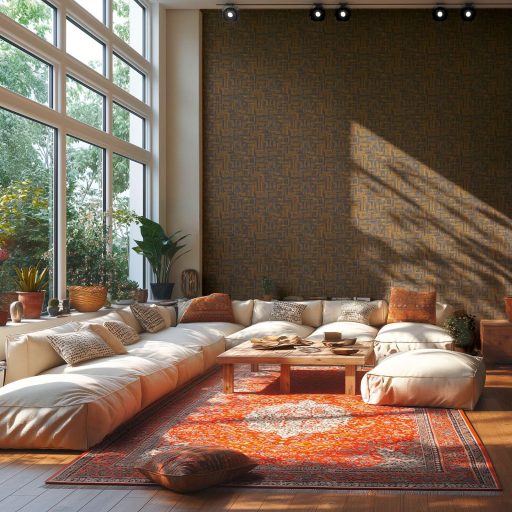 Modern kissé absztrakt keresztszövésű texturált minta sötétszürke/antracit barna arany és bronz tónus fémes hatás tapéta