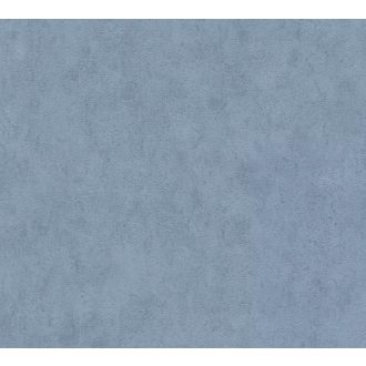   Enyhén texturált egyszínű finom vakolatminta kék/szürkéskék tónus tapéta