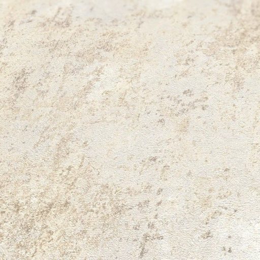 Vakolt fal hatású patinás koptatott felületű vintage struktúrminta krém lágy bézs és bézsarany tónus fémes hatás tapéta