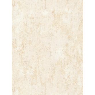   Vakolt fal hatású patinás koptatott felületű vintage struktúrminta krém/krémfehér bézs és bézsarany tónus fémes hatás tapéta