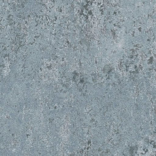 Vakolt fal hatású patinás koptatott felületű vintage struktúrminta szürke kék és szürkéskék tónus fémes hatás tapéta
