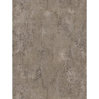   Vakolt fal hatású patinás koptatott felületű vintage struktúrminta meleg földszínek - szürkésbarna és szürke tónus fémes hatás tapéta