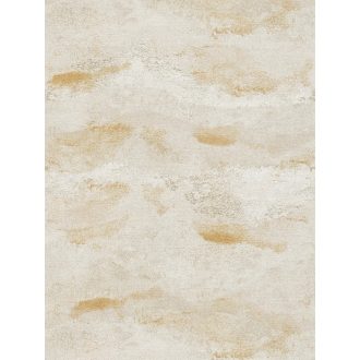   Légies álomszerű és festői felhőmintázat impresszionista stílusjegyekkkel krém bézs és arany tónus fémes hatás tapéta