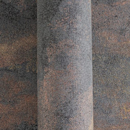 Légies álomszerű és festői felhőmintázat impresszionista stílusjegyekkkel szürke türkiz terrakotta és arany tónus fémes hatás tapéta