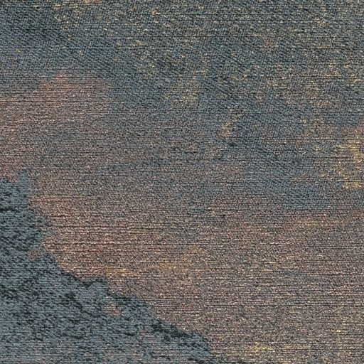 Légies álomszerű és festői felhőmintázat impresszionista stílusjegyekkkel szürke türkiz terrakotta és arany tónus fémes hatás tapéta