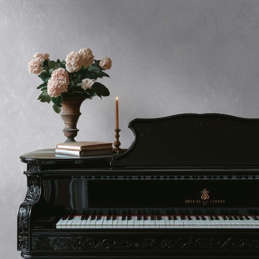 Koptatott vintage hatású klasszikus barokk minta modern átiratban világosszürke és ezüst/fehérezüst tónus fémes hatás tapéta