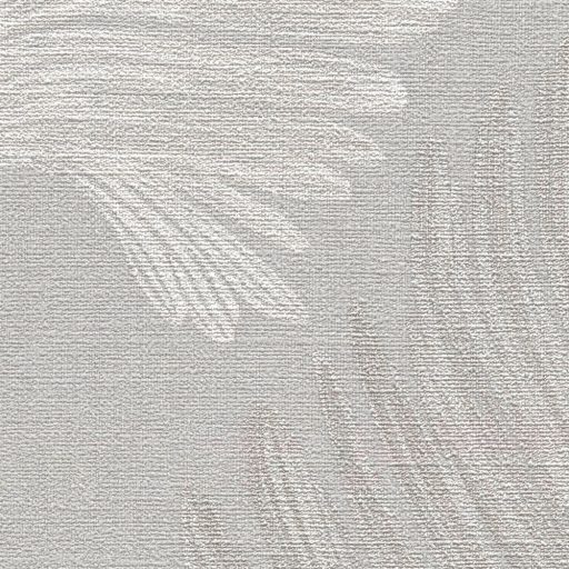 Természetes elegancia - légies stilizált pálmalevél motívum krémszürke szürke és ezüstös-szürke tónus finom fény tapéta