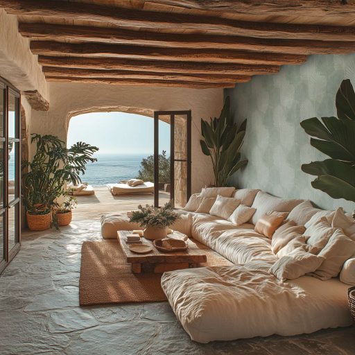 Természetes elegancia - légies stilizált pálmalevél motívum lágy zöld és ezüstös-fehér tónus finom fény tapéta