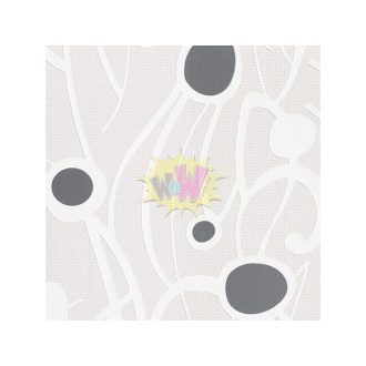   Marburg Alice Jeans 78850 Grafikus krém krémfehér ezüst fémes hatás tapéta