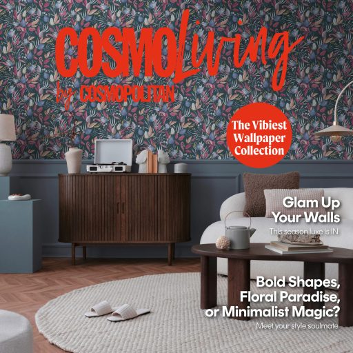 Különleges színvilágban pompázó virágkavalkád sötét zöldeskék levendula szürkéskék mályva korall barack rozsda és arany tónus tapéta