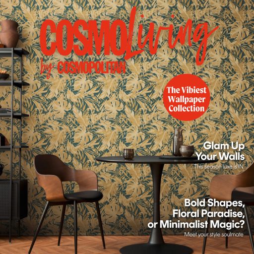 A városi dzsungel sűrűje! Luxus és dráma trópusi levelekkel zöld/petrolzöld és arany tónus fémes hatás tapéta