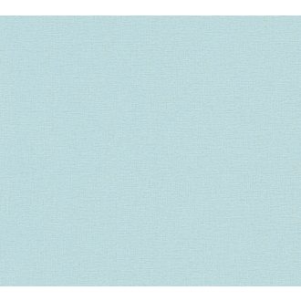   Mediterrán elegancia ezüst szálakkal szőtt texturált felülettel pasztell türkizkék és ezüstös tónus fémes hatás tapéta