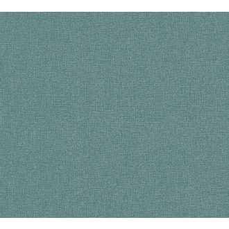   Mediterrán elegancia ezüst szálakkal szőtt texturált felülettel mélytengeri petrolzöld/kékeszöld és ezüst tónus fémes hatás tapéta