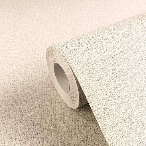 Mediterrán elegancia arany szálakkal szőtt texturált felülettel halvány szürke és arany/bézsarany tónus fémes hatás tapéta