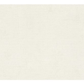   Apró szemcsés texturált egyszínű minta finom fénnyel krém/krémfehér tónus tapéta