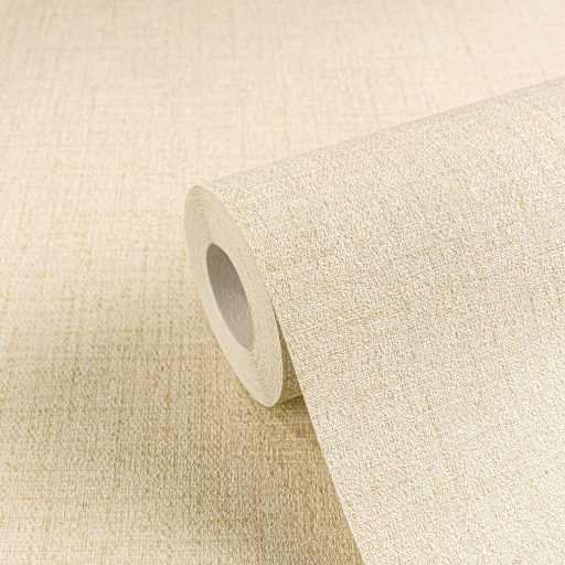 Apró szemcsés texturált egyszínű minta finom fénnyel napsütötte tört sárga tónus tapéta