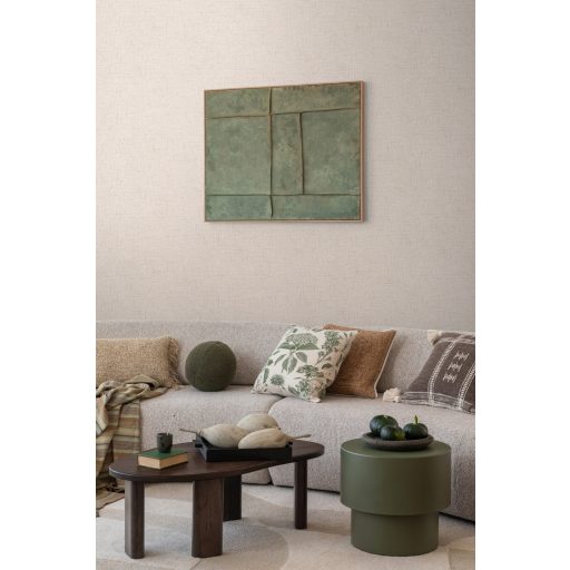 Apró szemcsés texturált egyszínű minta finom fénnyel világos bézs-drapp és arany/bézsarany tónus tapéta