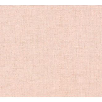   Szabálytalan foltok véletlenszerű szóródása textutált szövethatású minta barack-rózsaszín és arany tónus fémes hatás tapéta