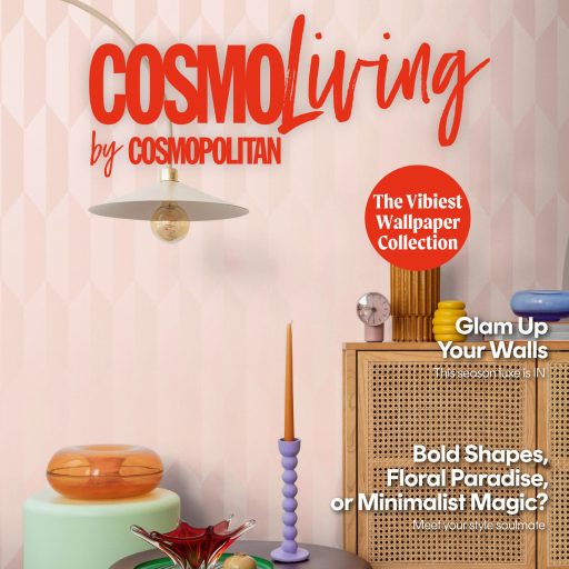 Geometrikus chevron minta kecses függőleges vonulata halvány rózsaszín és krémfehér tónus finom mintafény tapéta