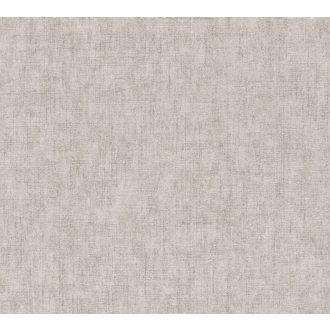   Keresztbe futó (ecset) vonásokkal kialakított lenvászon minta meleg szürkésbézs tónus tapéta