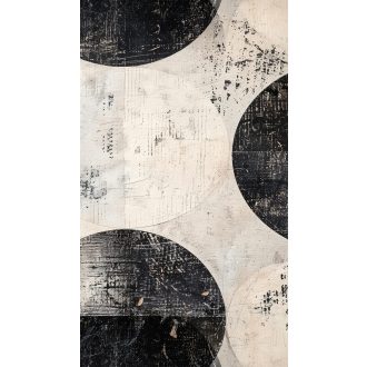   Művészi fókuszpont! Kortárs galériák hangulata absztrakt geometriai mintával