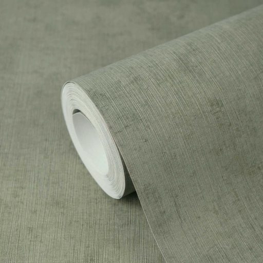 Antik pergamen vagy finoman koptatott mészkő? Mesteri mélységű struktúrált minta mustár borostyán és olívzöld tónus tapéta