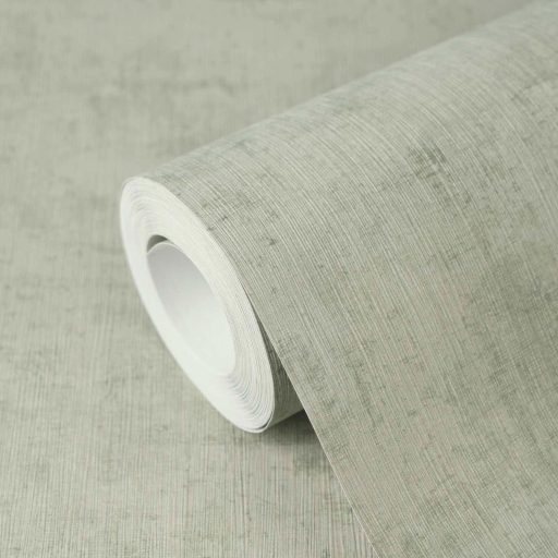 Antik pergamen vagy finoman koptatott mészkő? Mesteri mélységű struktúrált minta lágy zsályazöld tónus tapéta